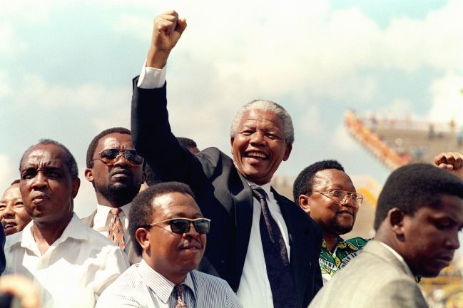 South African National Congress (ANC) President Ne